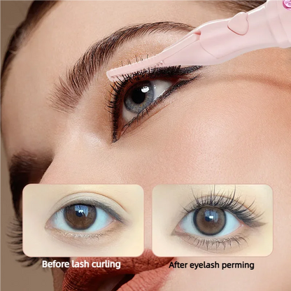 Electric Heated Eyelash Curler LED Digital Display with Temperature Control Long Lasting Curl Setter Portable Beauty Tool