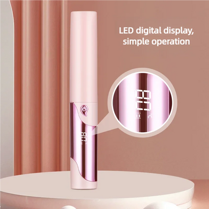 Electric Heated Eyelash Curler LED Digital Display with Temperature Control Long Lasting Curl Setter Portable Beauty Tool
