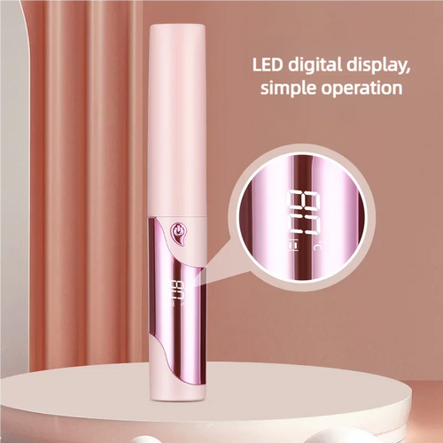 Electric Heated Eyelash Curler LED Digital Display with Temperature Control Long Lasting Curl Setter Portable Beauty Tool